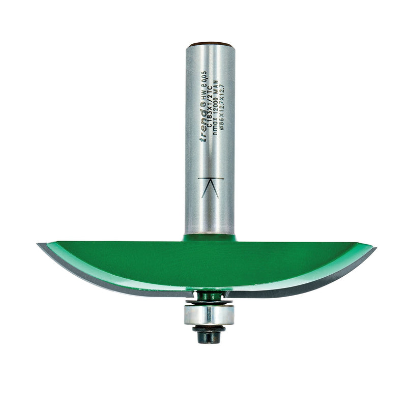 C183X1/2TC - Bearing guided 40mm radius panel raiser