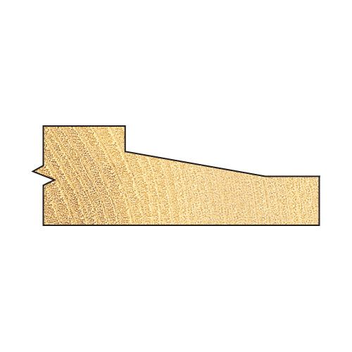 C187X8MMTC - Bevel panel raiser 10 degrees 41mm diameter