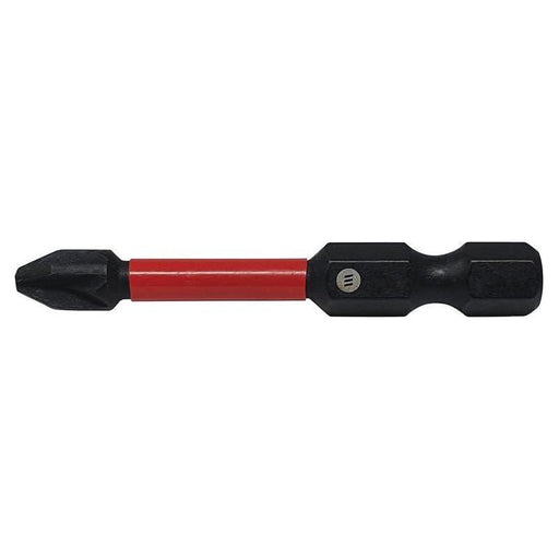 Forgefix ForgeFast Pozidriv Compatible Impact Bit PZ2 x 50mm (Box 5) ForgeFix - RockBottom Northampton