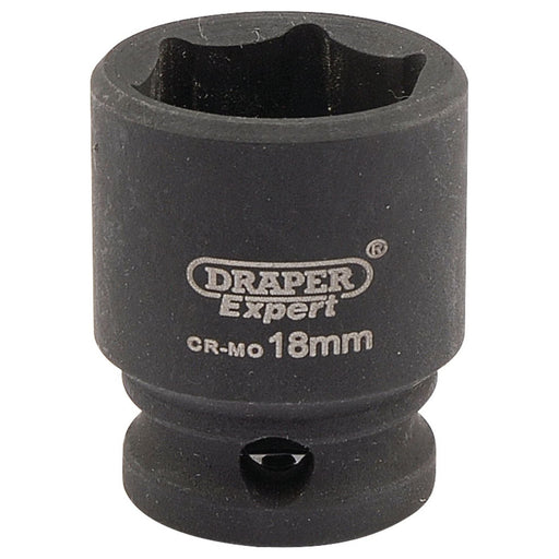 Draper 06878 Draper HI-TORQ® 6 Point Impact Socket, 3/8" Sq. Dr., 18mm