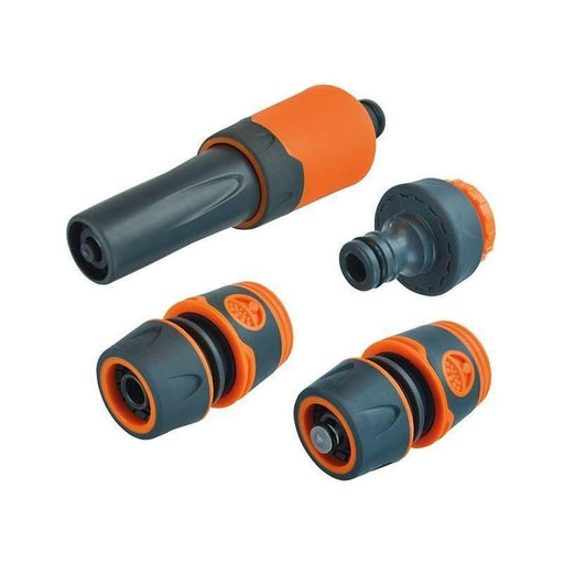 Faithfull Plastic Hose Fittings Starter Kit 1/2in Faithfull - RockBottom Northampton