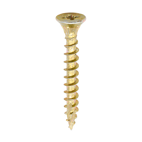 TIMCO C2 Strong-Fix Multi-Purpose Premium Countersunk Gold Woodscrews — Tub