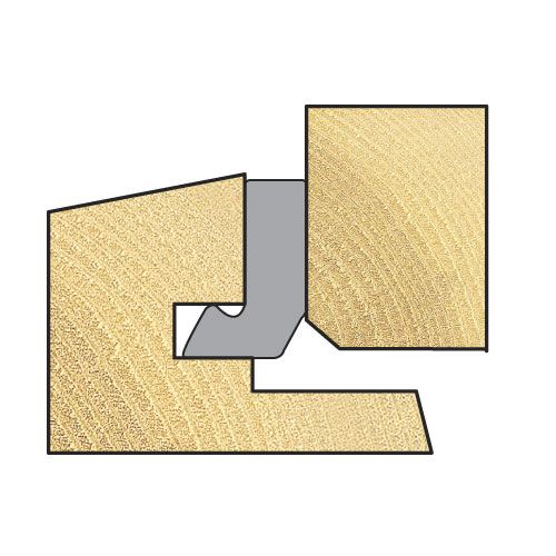 C210X1/2TC - Weatherseal groover 2mm x 7mm