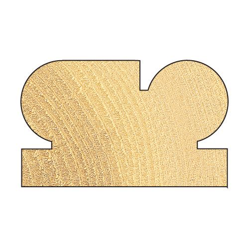 C215X1/4TC - Bearing guided corner bead 7mm radius