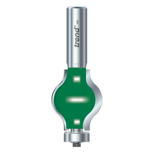 C218X1/2TC - Bearing guided hand rail 9.5mm radius
