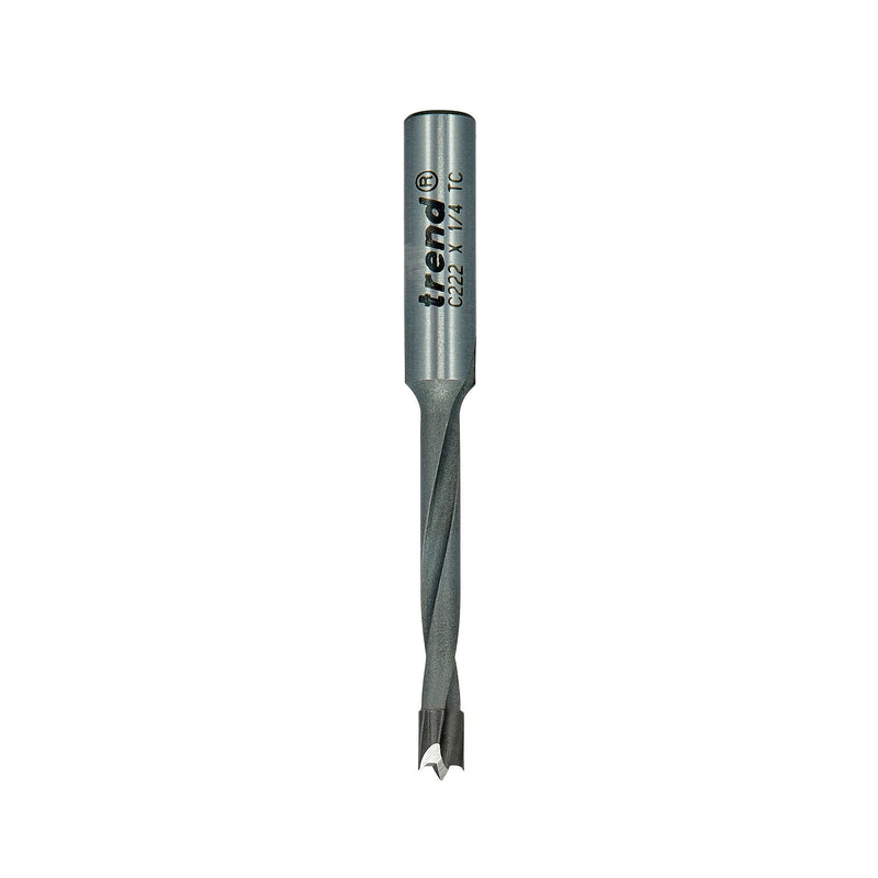 C222X1/4TC - Dowel drill 4mm x 30mm cut