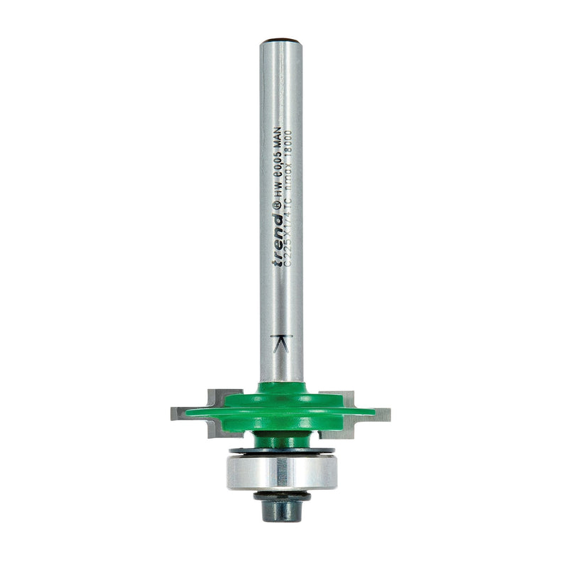 C225X1/4TC - Guided centre leg pile 2/7mm