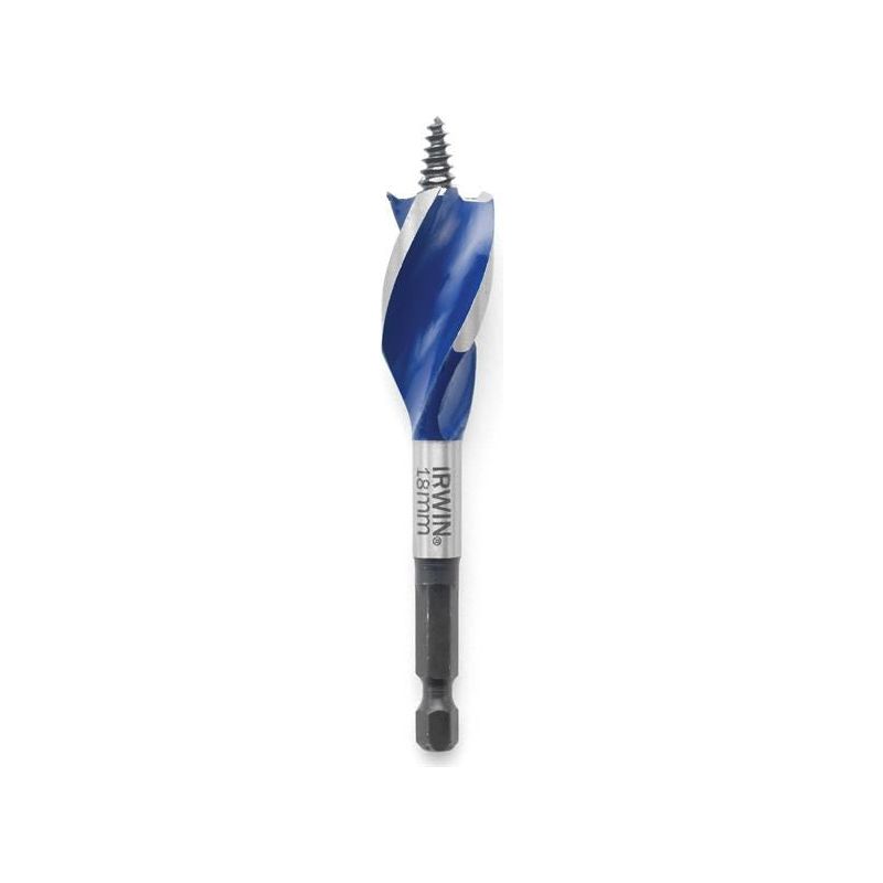 Irwin® Blue Groove 6X Stubby Wood Bit 18 x 100mm IRWIN® - RockBottom Northampton