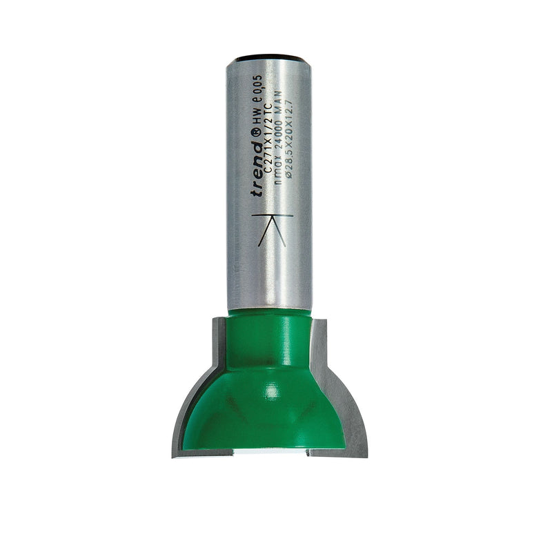 C271X1/2TC - Sash bar ovolo joint cutter 17mm radius