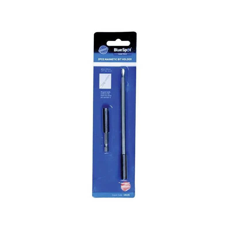 Bluespot Tools Magnetic Bit Holder Set, 2 Piece BlueSpot Tools - RockBottom Northampton