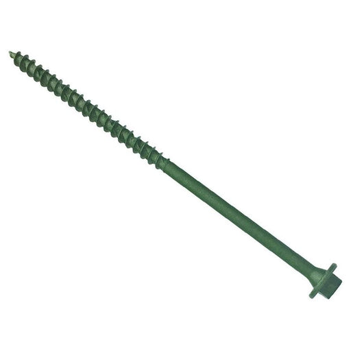 Forgefix Hexagonal/TORX® Compatible Timber T30 Screws Green 7x200mm Tub 50 ForgeFix - RockBottom Northampton