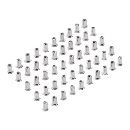 Draper 04051 Zinc Plated Threaded Insert Rivet Nuts, M4 x 0.7mm (Pack of 50)