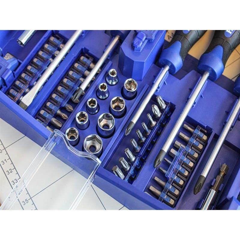 Faithfull Fold Out Screwdriver & Bit Set, 63 Piece Faithfull - RockBottom Northampton