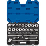 Draper Combined MM/AF Socket Set, 3/4" Sq. Dr. (26 Piece) 16484 Draper - Town Tools 