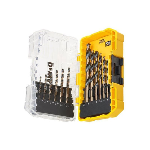 Dewalt Power Tools DT70728 BLACK&GOLD HSS Drill Set, 19 Piece DeWALT Power Tools - RockBottom Northampton