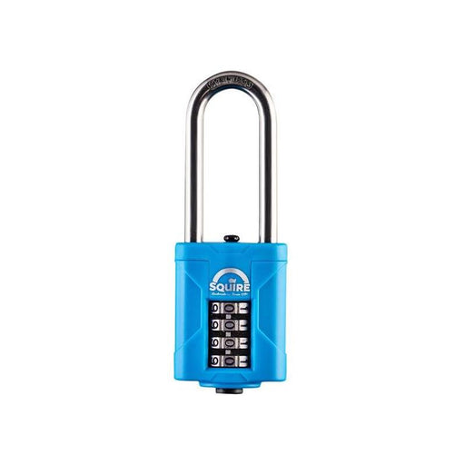 Squire CP40S25 Heavy-Duty Rustproof Marine Combi Padlock 40mm Long Shackle 63mm Boxed Squire - RockBottom Nothampton