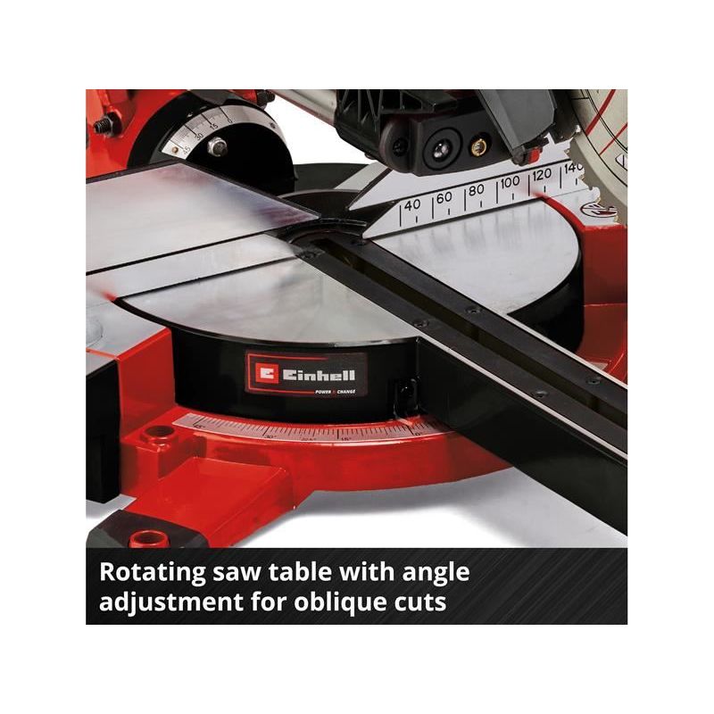 Einhell TE-SM 36/210 Li-Solo Power X-Change Sliding Mitre Saw 18V Bare Unit Einhell - RockBottom Northamptin