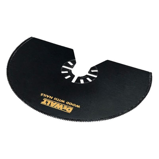 Dewalt Power Tools Multi-Tool Semi Circle Blade 100mm DeWALT Power Tools - RockBottom Northampton