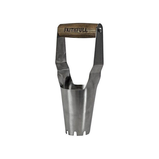 Faithfull Prestige Stainless Steel Bulb Planter Ash Handle Faithfull - RockBottom Northampton