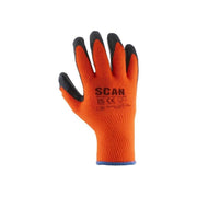 Scan Thermal Latex Coated Gloves - M (Size 8) Scan - RockBottom Nothampton