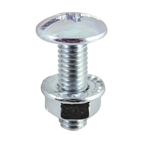TIMCO Cable Tray Bolts & Flange Nuts Silver