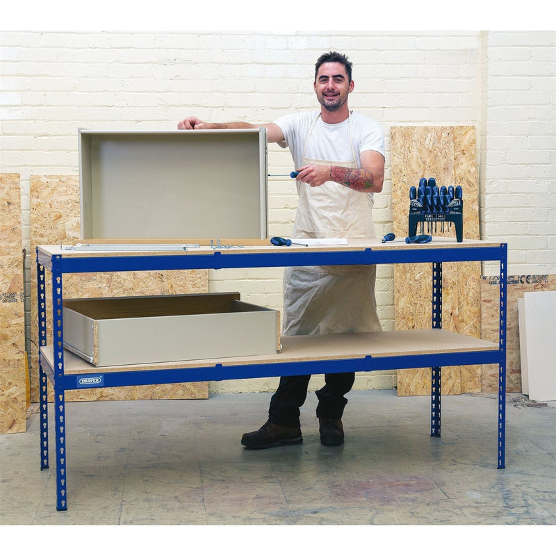 Draper Steel Workbench, 1800 x 600 x 900mm 24913 Draper - Town Tools 