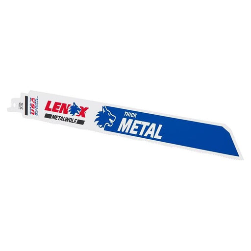 Lenox MetalWolf Wave Edge Reciprocating Saw Blade 305 x 25 x 1.07mm 14 TPI (Pack 25) LENOX - RockBottom Northampton