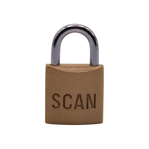 Scan Brass Padlock 20mm Scan - RockBottom Nothampton