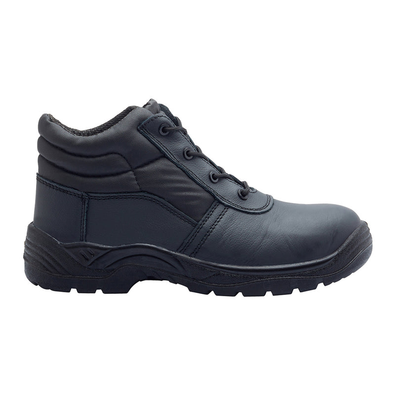 Smooth Leather Composite Chukka Black - size 5