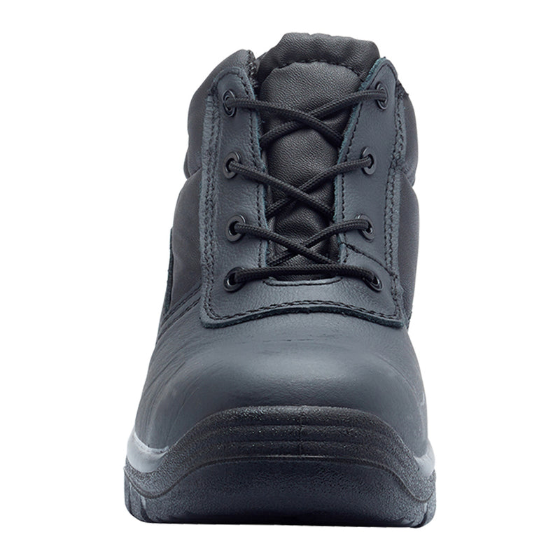 Smooth Leather Composite Chukka Black - size 8