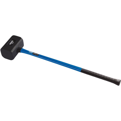 Draper 74318 Rubber Dead Blow Hammer with Fibreglass Shaft, 3.6kg/8lb