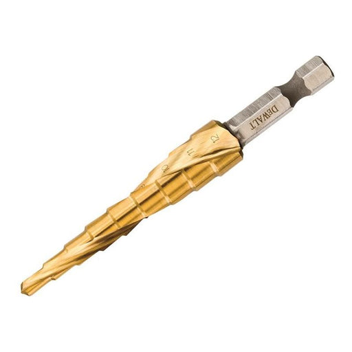 Dewalt Power Tools Extreme Step Drill Bit 6-12mm DeWALT Power Tools - RockBottom Northampton