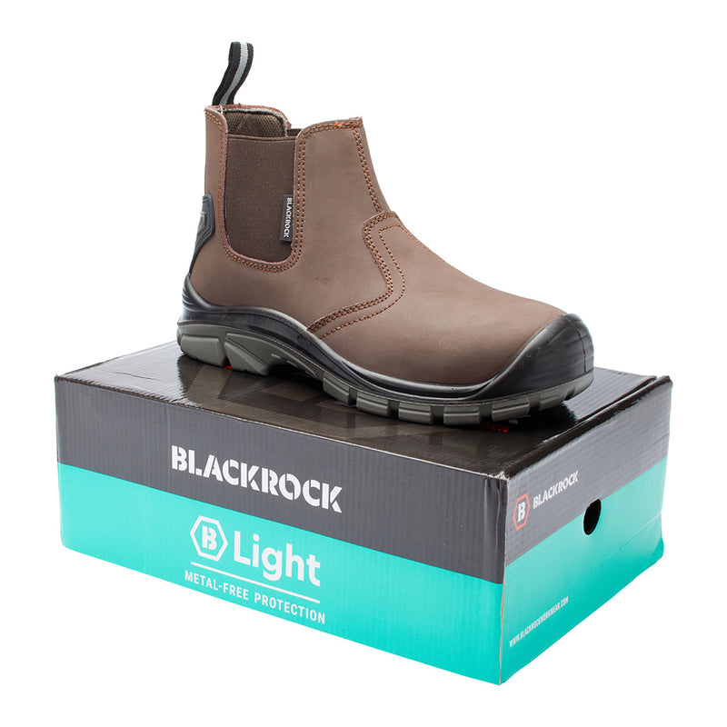 Blackrock Pendle Composite Dealer Safety Boots - Brown size 7