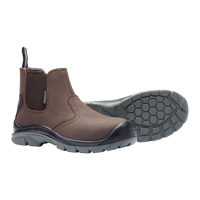 Blackrock Pendle Composite Dealer Safety Boots - Brown size 8