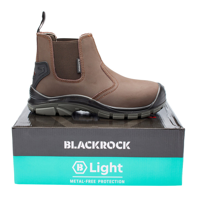 Blackrock Pendle Composite Dealer Safety Boots - Brown size 10