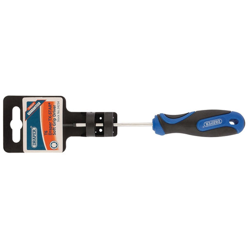 Draper TX-STAR Soft Grip Screwdriver, T6 34254 Draper - Town Tools 