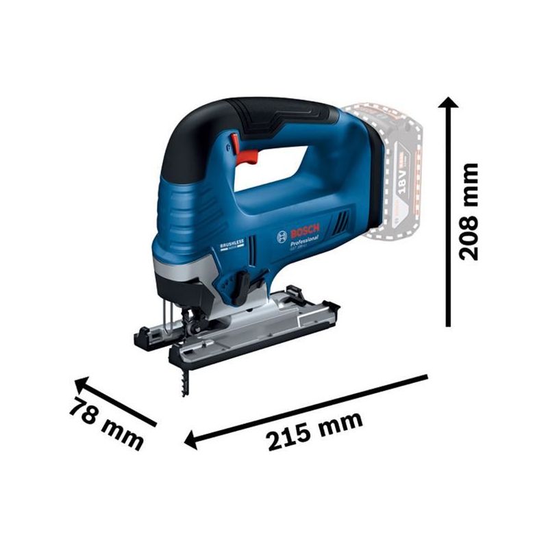 Bosch GST 18V-125 B Professional Jigsaw 18V Bare Unit Bosch - RockBottom Northampton