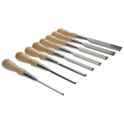 Stanley® Hand Tools Sweetheart Socket Chisel Set, 8 Piece: 3 6 8 12 15 18 25 & 32mm STANLEY® Hand Tools - RockBottom Nothampton