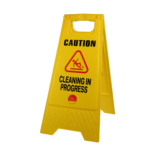 TIMCO Caution Slippery Surface A-Frame Safety Sign