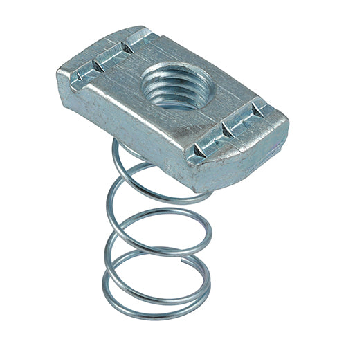 TIMCO Channel Nuts Without Spring Silver - M12