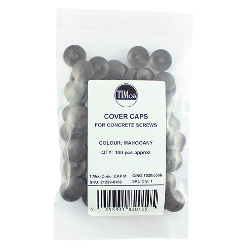 TIMCO Concrete Screw Cover Caps Light Oak - LIGHT OAK