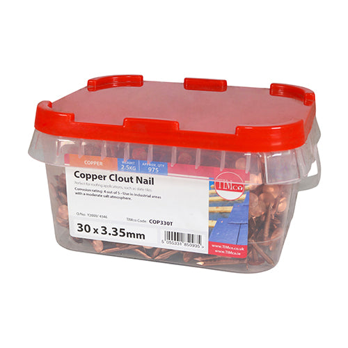 TIMCO Clout Nails Copper