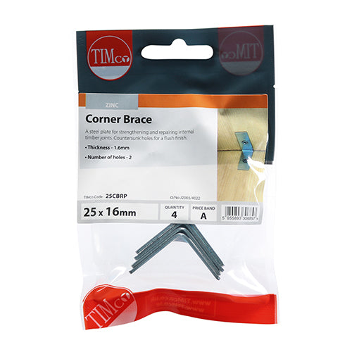 TIMCO Corner Braces Silver