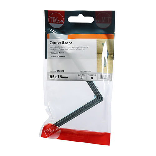 TIMCO Corner Braces Silver