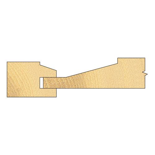 CR/PDS2X1/2TC - Panel door set bevel large