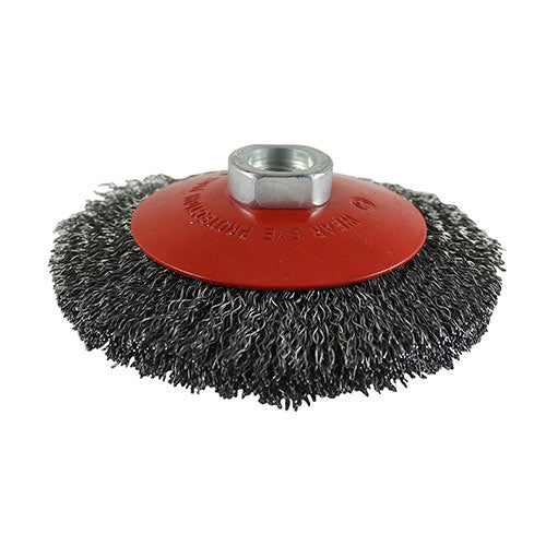 TIMCO Angle Grinder Bevel Brush Crimped