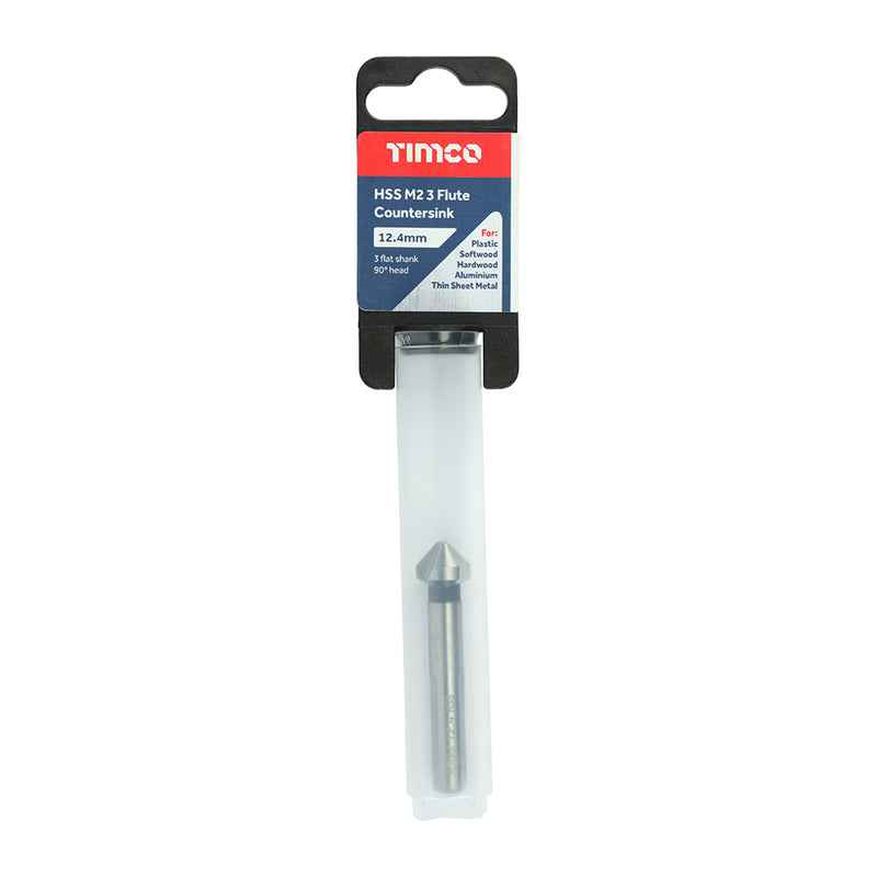 TIMCO 3 Flute Countersink M2 HSS - 10.4mm