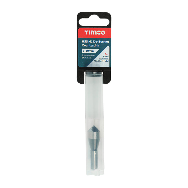 TIMCO De-Burring Countersink M2 HSS - 10-15mm