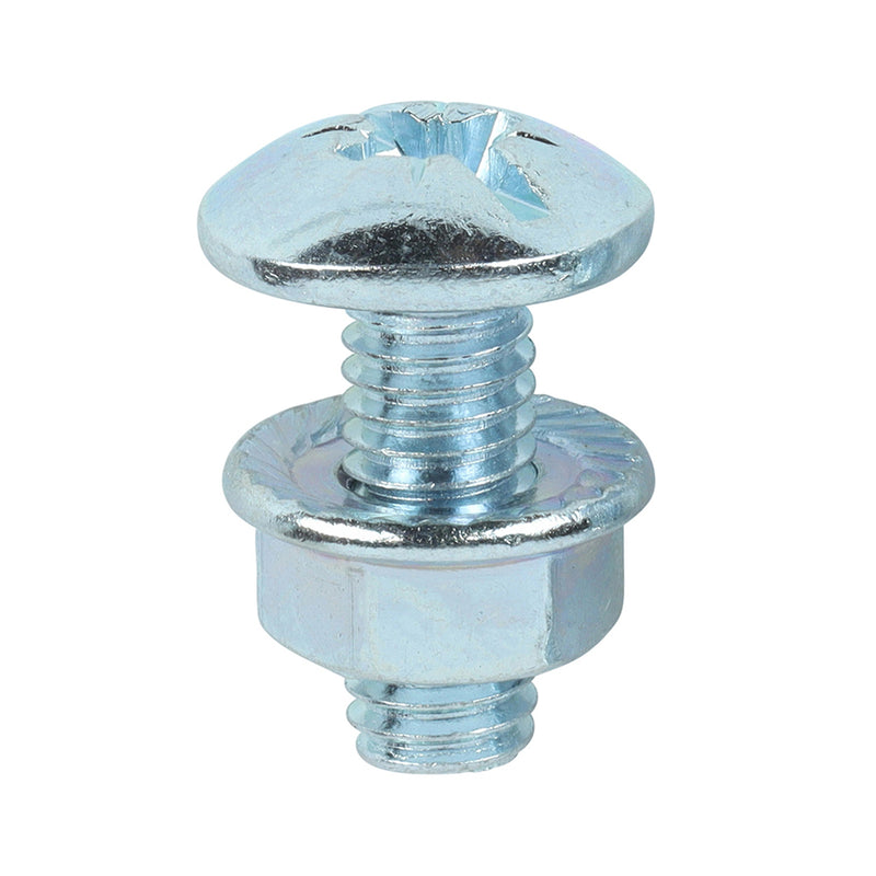 TIMCO Cable Tray Bolts & Flange Nuts Silver