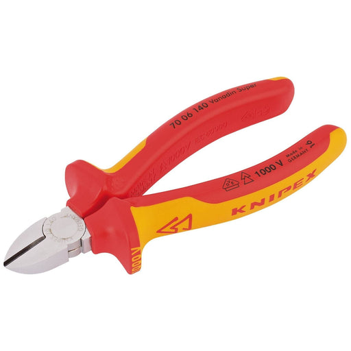 Draper 81254 KNIPEX 70 06 140 SBE VDE Diagonal Cutter, 140mm